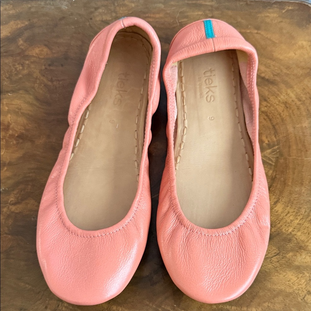 TIEKS Coral Poppy Ballet Flats - Picture 2 of 5